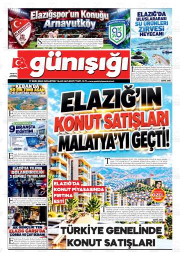 Günışığı gazetesi ilk sayfası