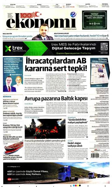 Nasıl Bir Ekonomi gazetesi ilk sayfası