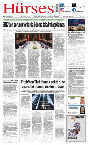 Hürses gazetesi ilk sayfası