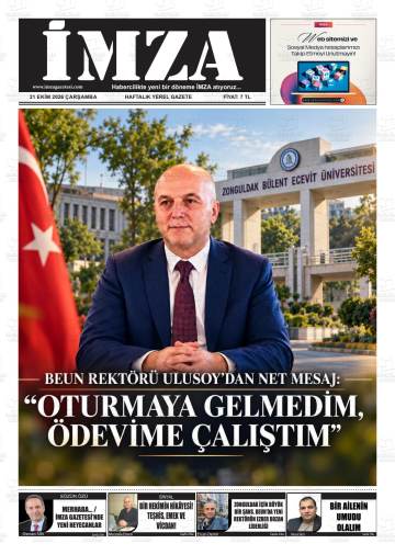 İmza gazetesi ilk sayfası