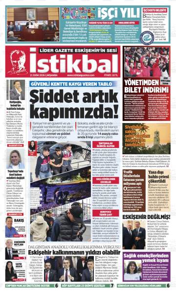 İstikbal gazetesi ilk sayfası