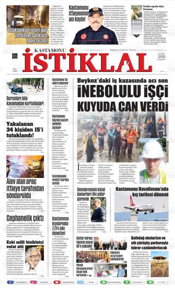 Kastamonu İstiklal gazetesi ilk sayfası