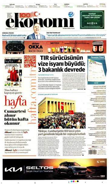 Nasıl Bir Ekonomi gazetesi manşeti