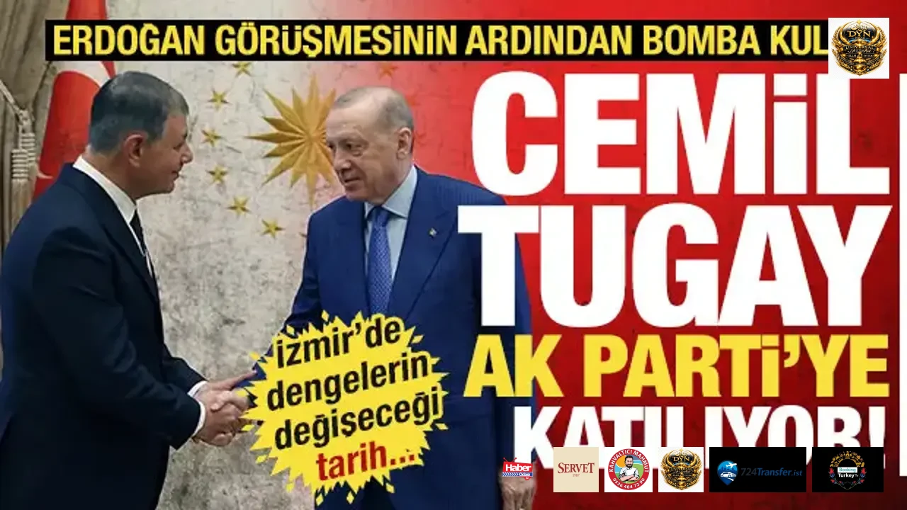 Erdoğan görüşmesinin ardından bomba kulis! Cemil Tugay AK Parti'ye geçiyor! Tarih verildi