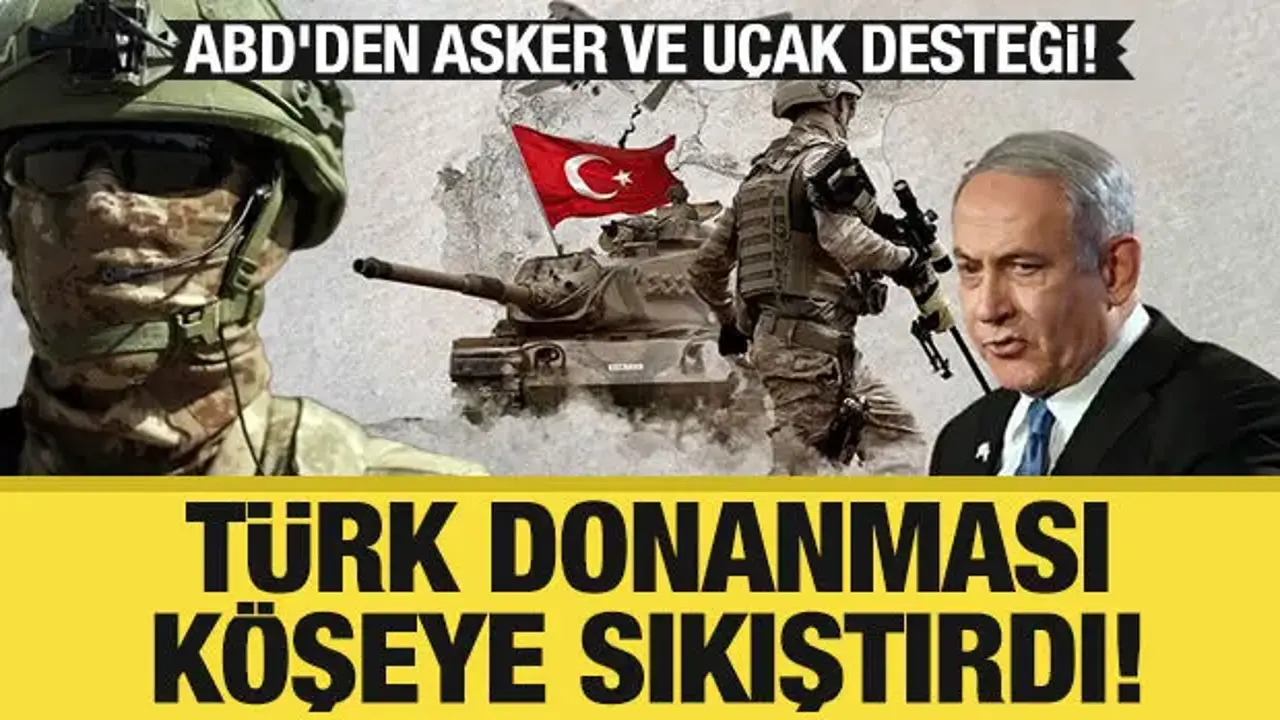 ABD'den asker ve uçak desteği: İsrail'den dikkat çeken hareketlilik!