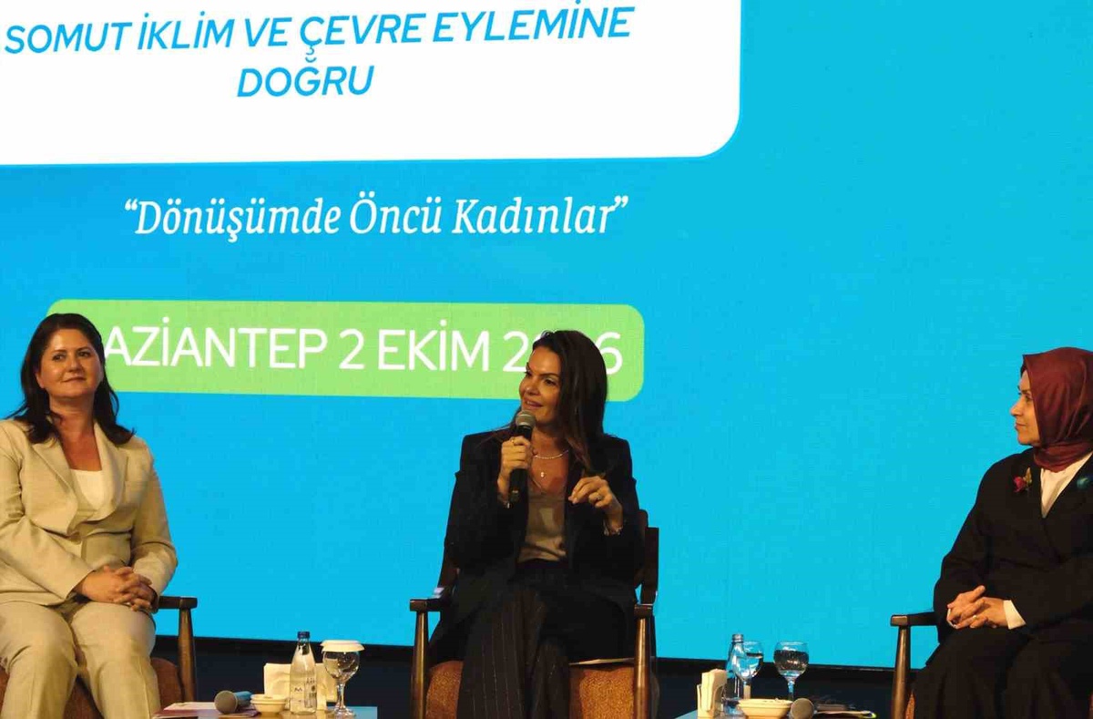 Gaziantep'teki forumda Gül Akyürek Balta, 31 OSB'nin yeşil statüde olduğunu söyledi
