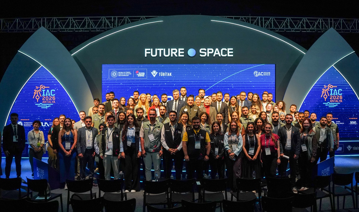Antalya'da uzay kongresinde 1000 metrekarelik Future Space alanı ilk kez açıldı