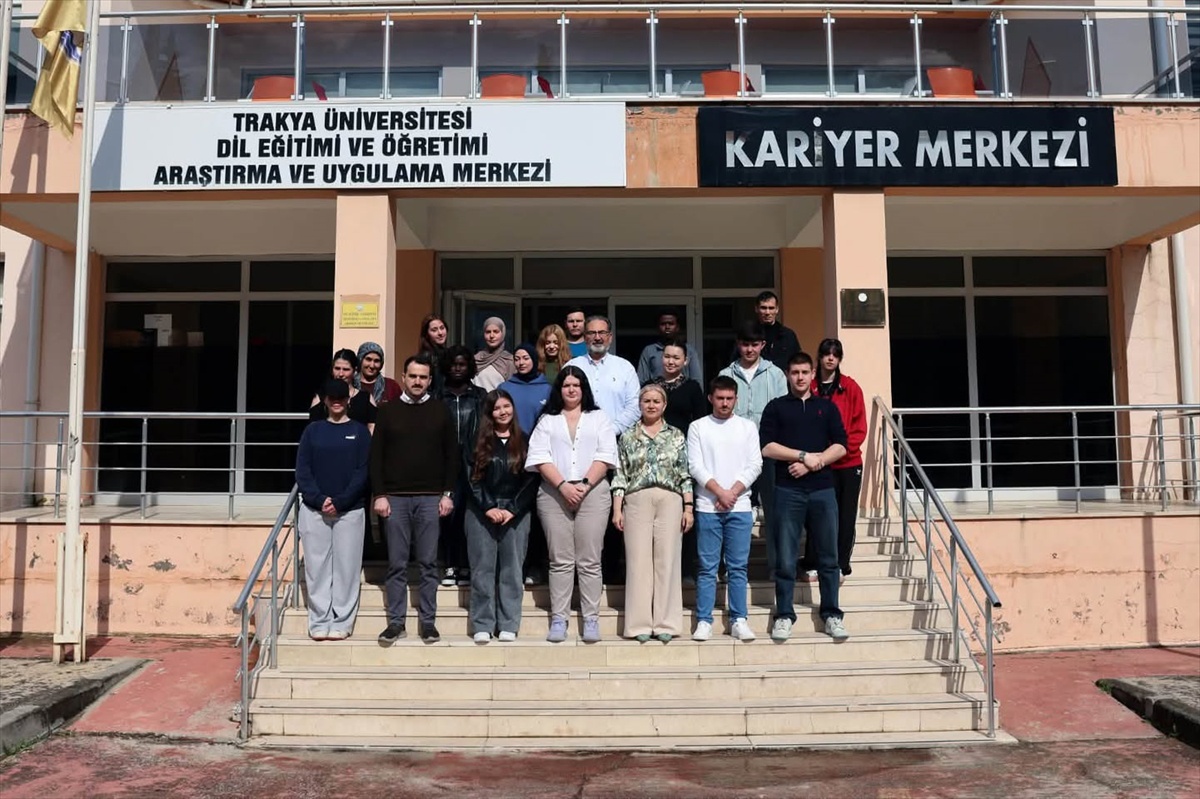 Trakya Üniversitesi DİLMER, yabancılara A1'den C1'e Türkçe eğitimi veriyor