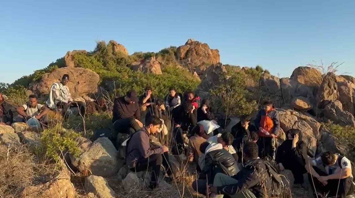 [BELEDIYE · Muğla] Bodrum'da Yunan adalarına geçmeye hazırlanan 34 düzensiz göçmen yakalandı