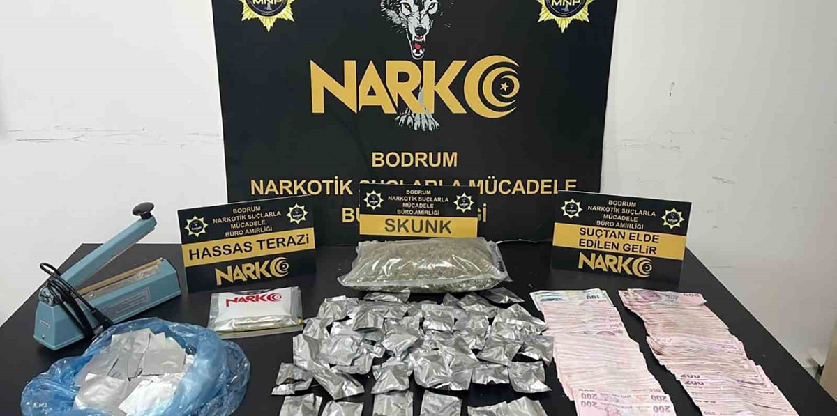 [BELEDIYE · Muğla] Muğla'da uyuşturucu operasyonunda 3 şüpheli tutuklandı, 1 kişiye adli kontrol verildi