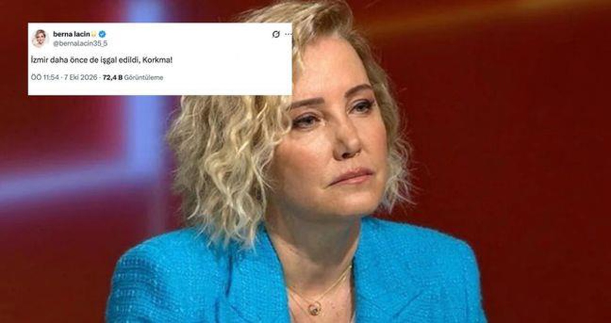 Berna Laçin İzmir paylaşımı nedir, ne dedi? Berna Laçin hakkında neden soruşturma başlatıldı?