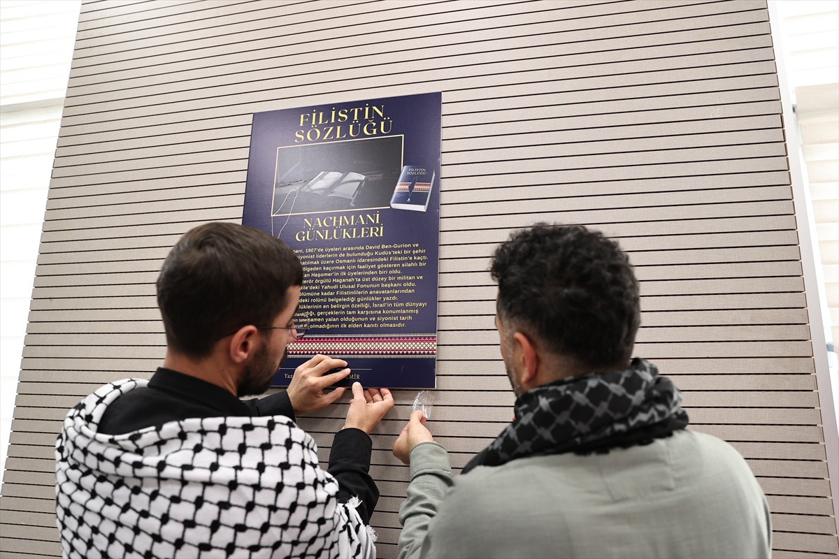 Çorum'da Hitit Üniversitesi'nde Filistin Sözlüğü programı düzenlendi