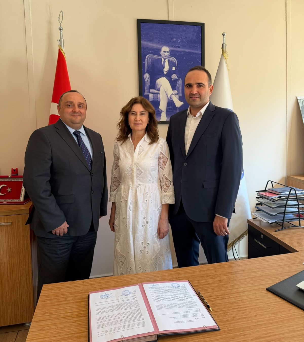 Germencik'te Ortaklar OSB ile Turka arasında muayene istasyonu protokolü imzalandı