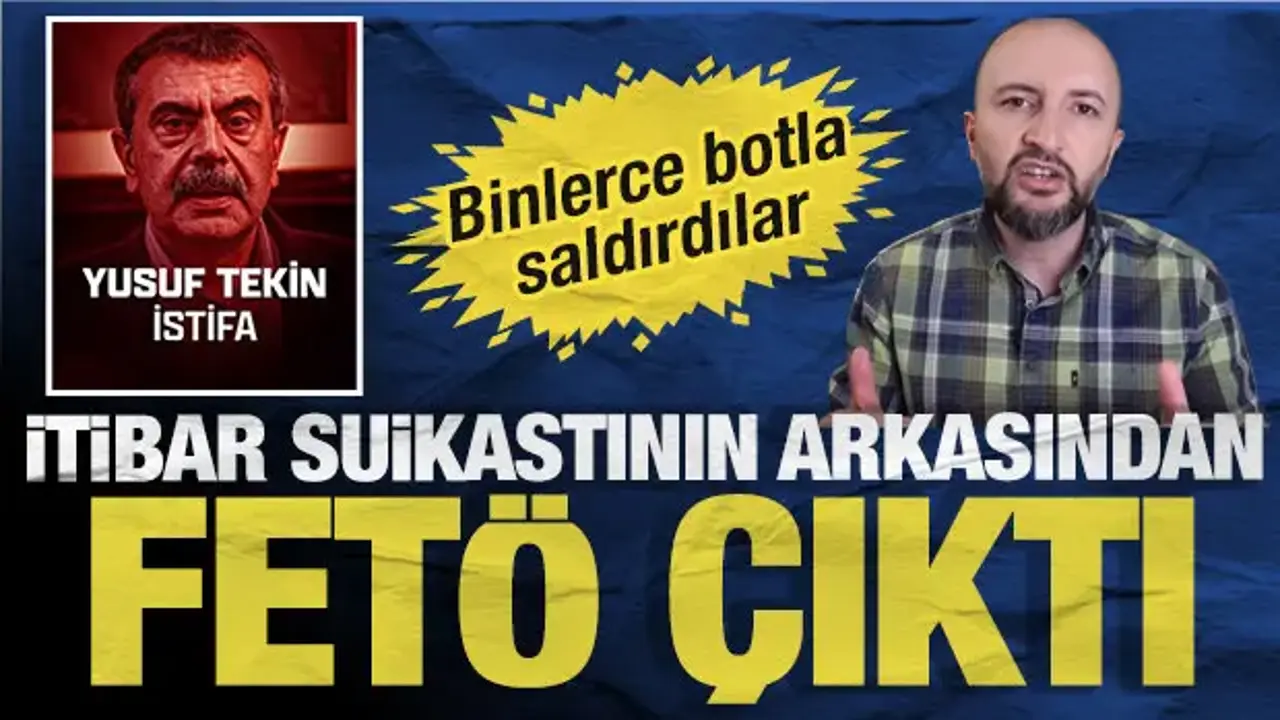 Bakan Tekin'e yönelik sosyal medyadaki kirli kumpasın perde arkası aralandı