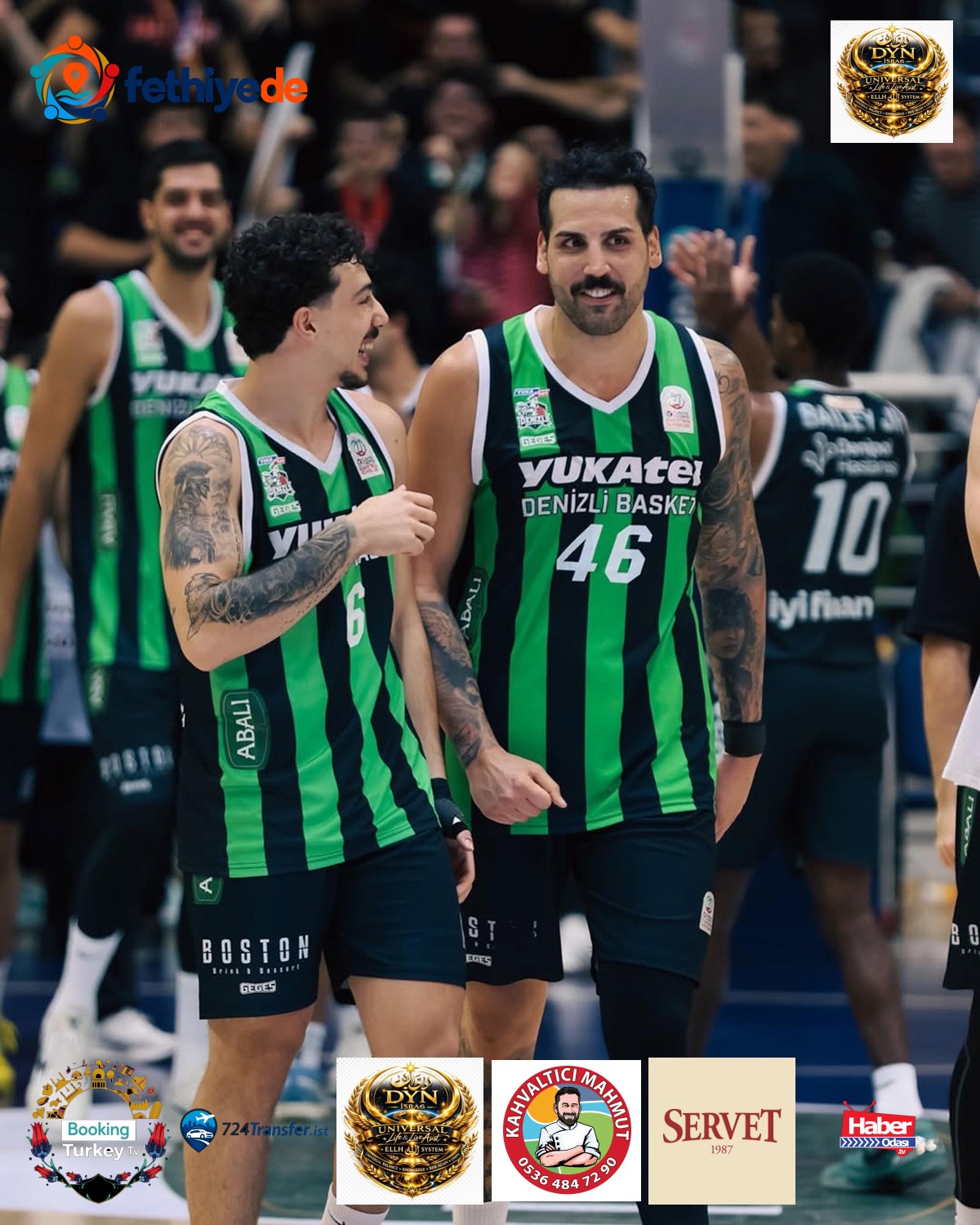 Yukatel Denizli Basket yarın ligde namağlup Anadolu Efes'e konuk olacak