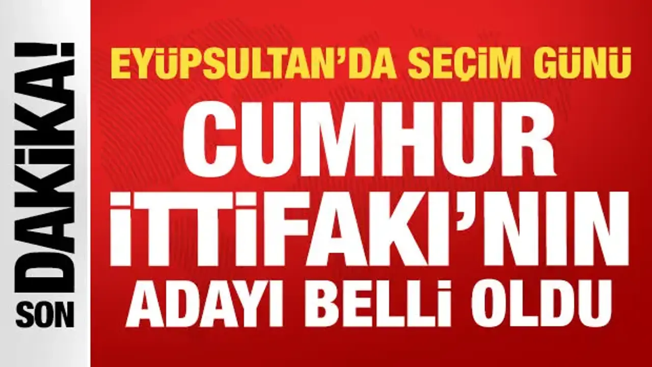 Eyüpsultan'da Cumhur İttifakı'nın başkan vekili adayı belli oldu