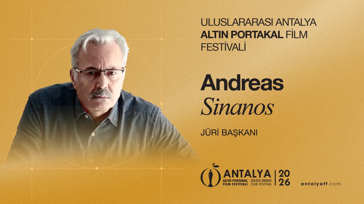 Yunan görüntü yönetmeni Andreas Sinanos, Altın Portakal'da jüri başkanı olacak