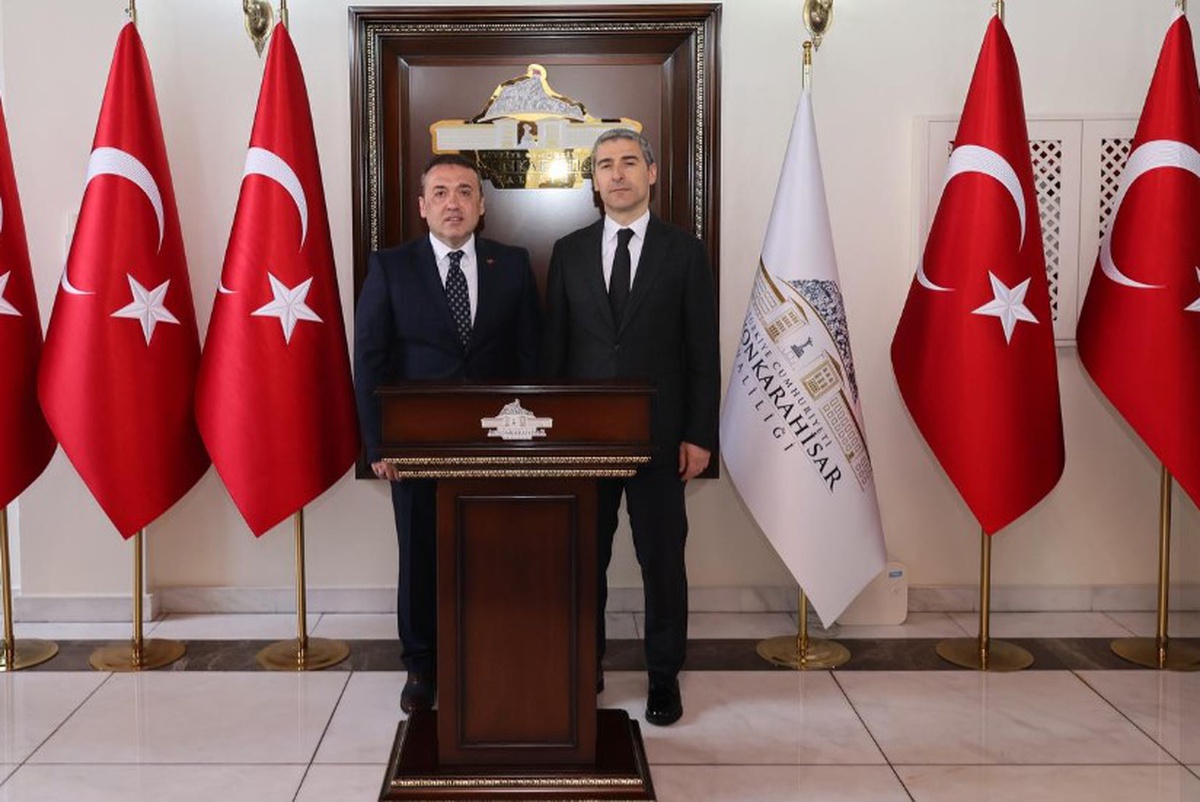 [BELEDIYE · Afyonkarahisar] Bilecik Valisi Sözer’den Afyonkarahisar Valisi Aktaş’a ziyaret