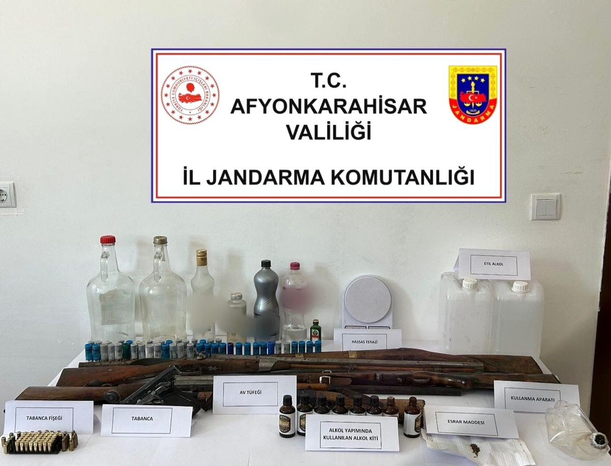 [BELEDIYE · Afyonkarahisar · Başmakçı] Afyonkarahisar'da Sahte Alkol Operasyonu: Bir Kişi Gözaltında