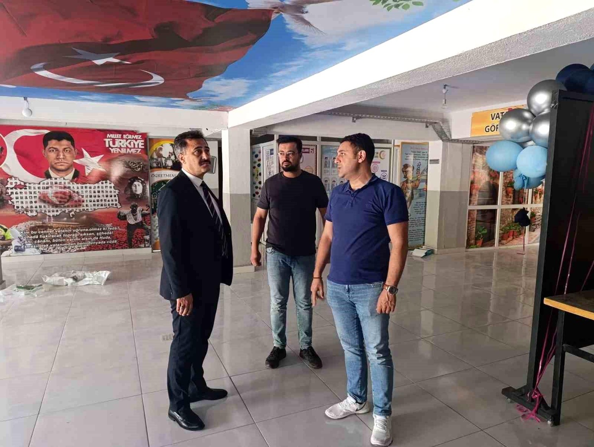 [BELEDIYE · Afyonkarahisar · Bolvadin] Bolvadin'de ki okullarda bakım ve onarım çalışmaları sürüyor