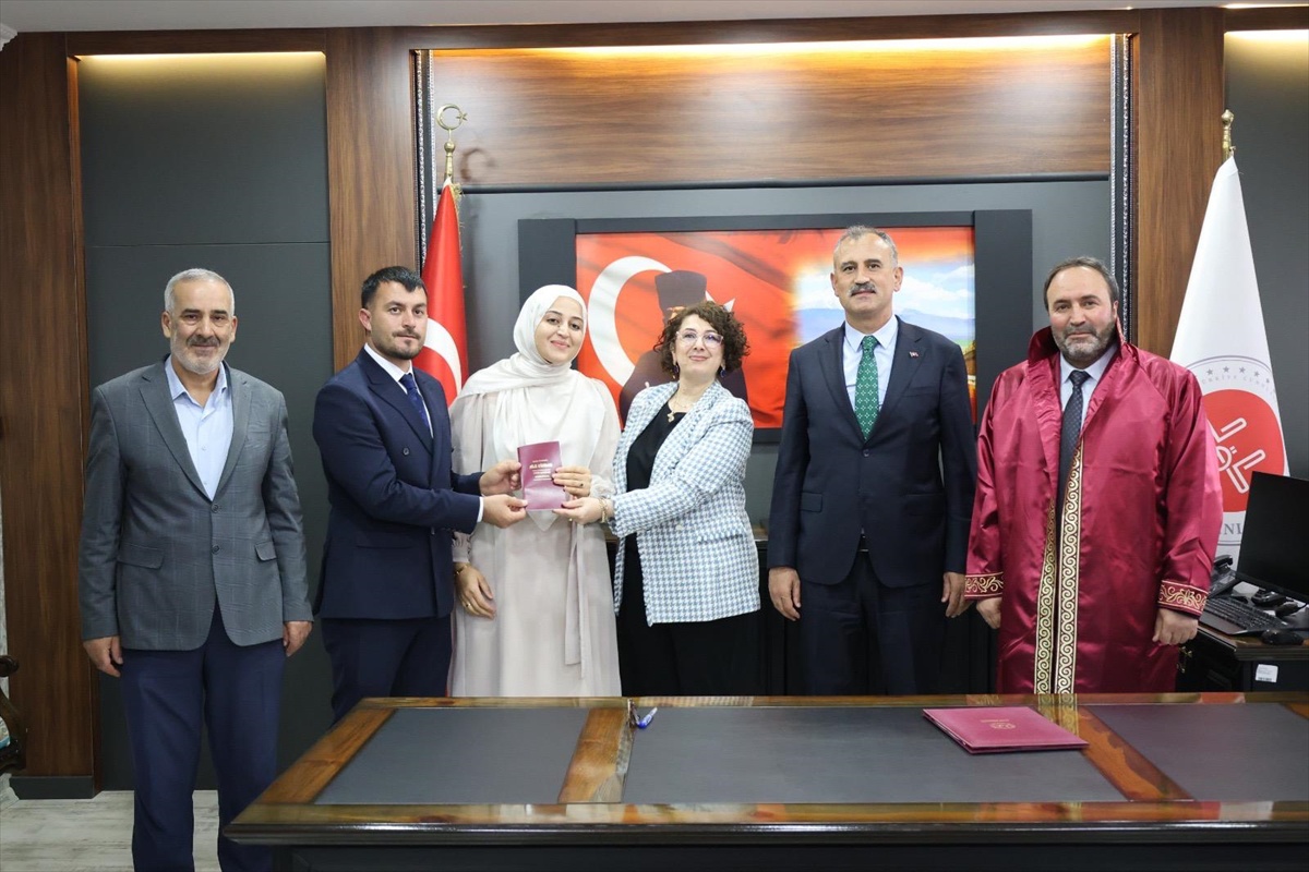 [BELEDIYE · Ağrı] AA Ağrı muhabiri Abdullah Söylemez, Özlem Karakuş ile Ağrı'da dünya evine girdi