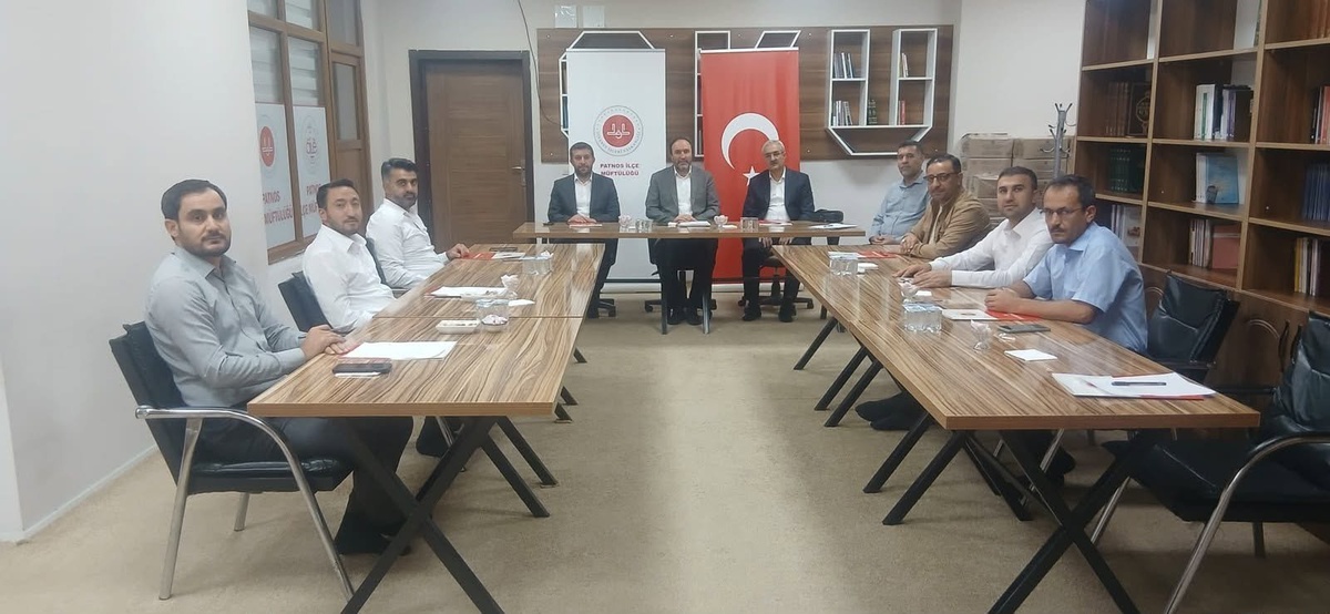 [YEREL / KAMU · Ağrı · Patnos] Ağrı ilçe müftüleri toplantısı Patnos’ta gerçekleştirildi