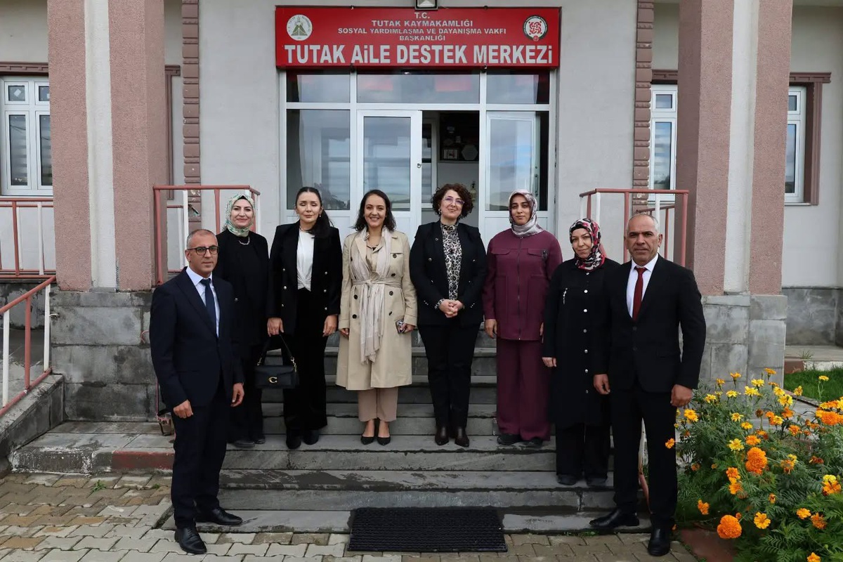 [BELEDIYE · Ağrı · Tutak] Betül Bozkurt’tan Tutak’ta Aile ve Kadın Kooperatifi Ziyaretleri