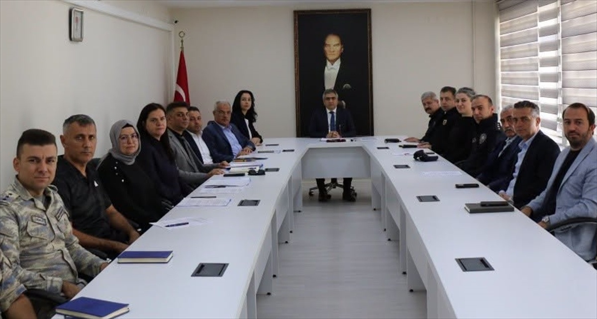 Merzifon'da 29 Ekim Cumhuriyet Bayramı'nın 103. yılı hazırlıkları görüşüldü