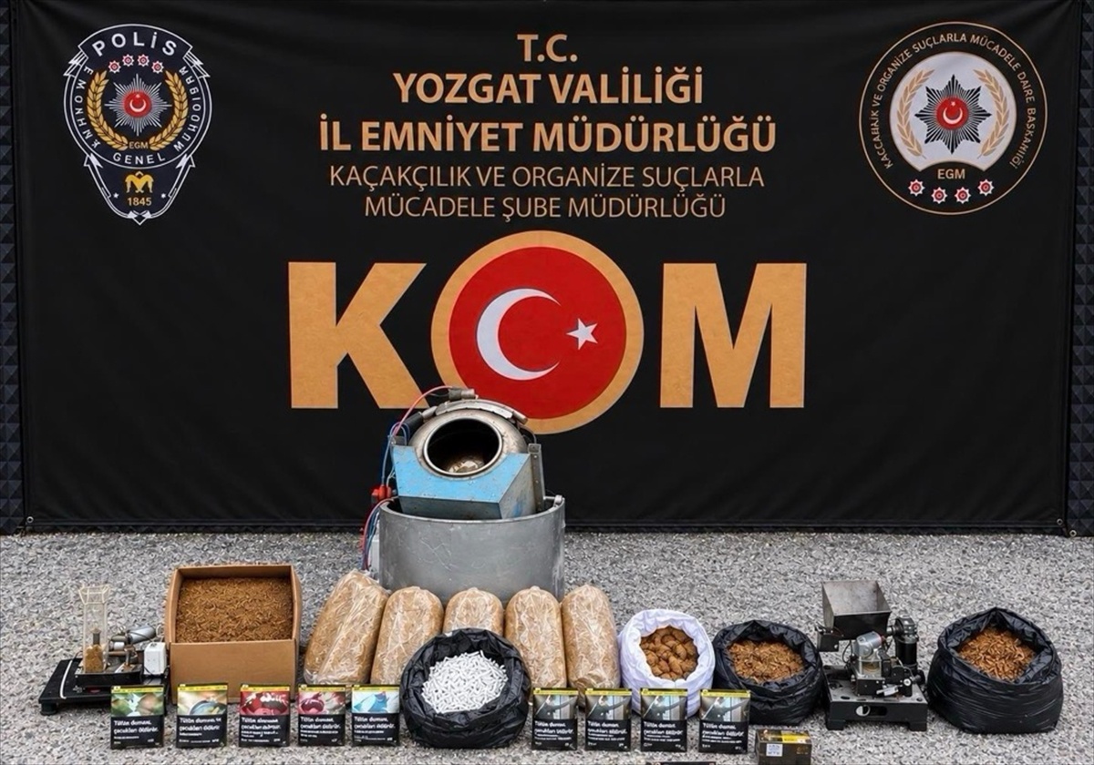 [BELEDIYE · Yozgat] Yozgat'ta tütün operasyonunda 1 zanlı yakalandı, 3 bin 500 makaron ele geçirildi