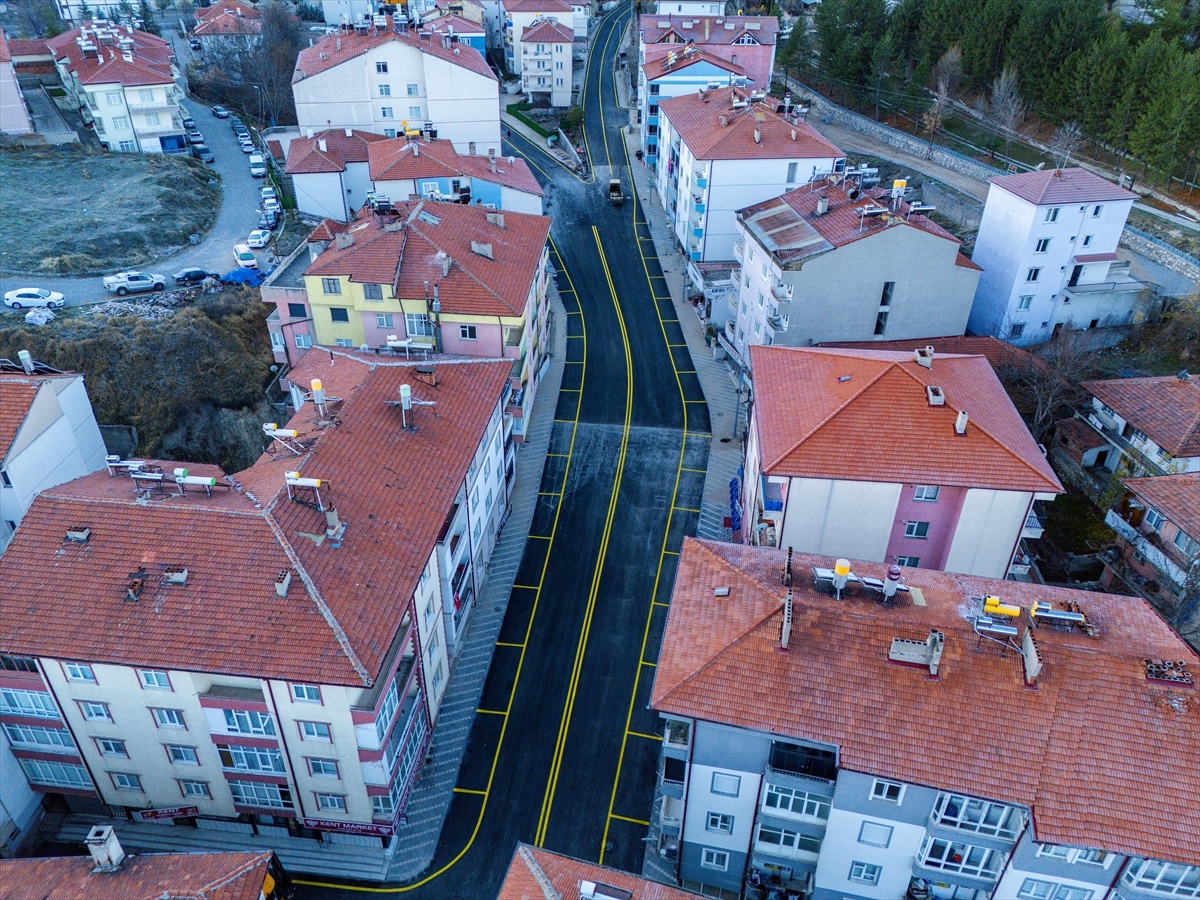 [BELEDIYE · Yozgat · Akdağmadeni] Akdağmadeni'nde 1071 Malazgirt Caddesi Yenilendi