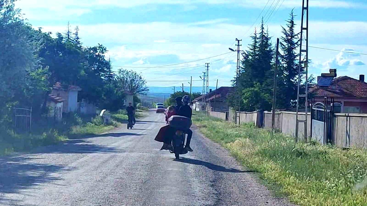 [BELEDIYE · Yozgat · Boğazlıyan] Yozgat'ta Motosikletle Tehlikeli Seyahat Şaşırttı
