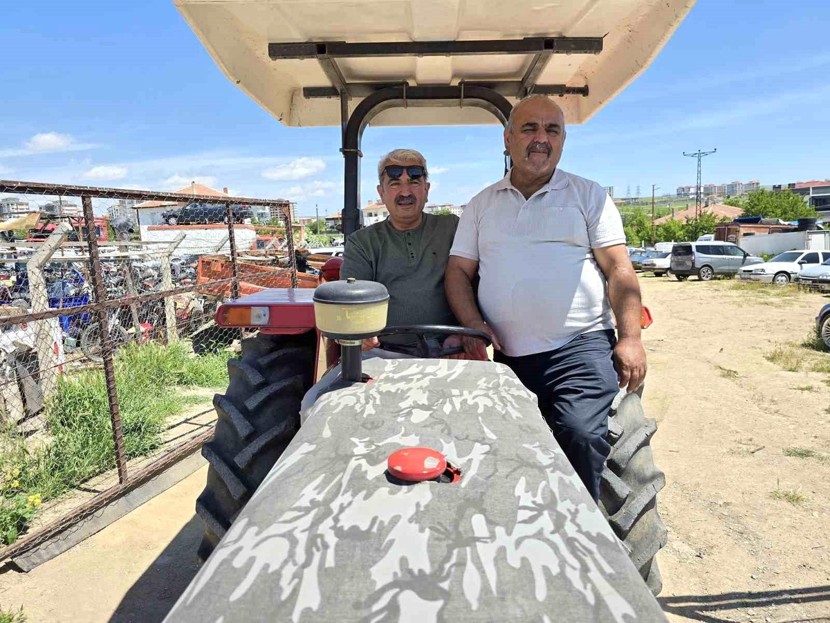 [YEREL / KAMU · Yozgat · Çekerek] 17 yıl önce Ankara'da çalınan traktörleri, Yozgat'ta ortaya çıktı