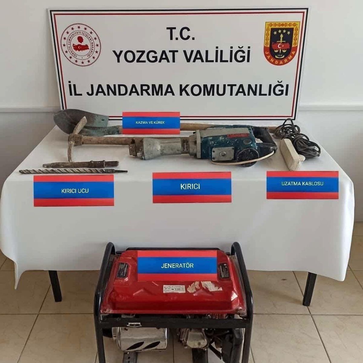 [YEREL / KAMU · Yozgat · Çekerek] Yozgat'ta kaçak kazı yapanlar fotokapana yakalandı