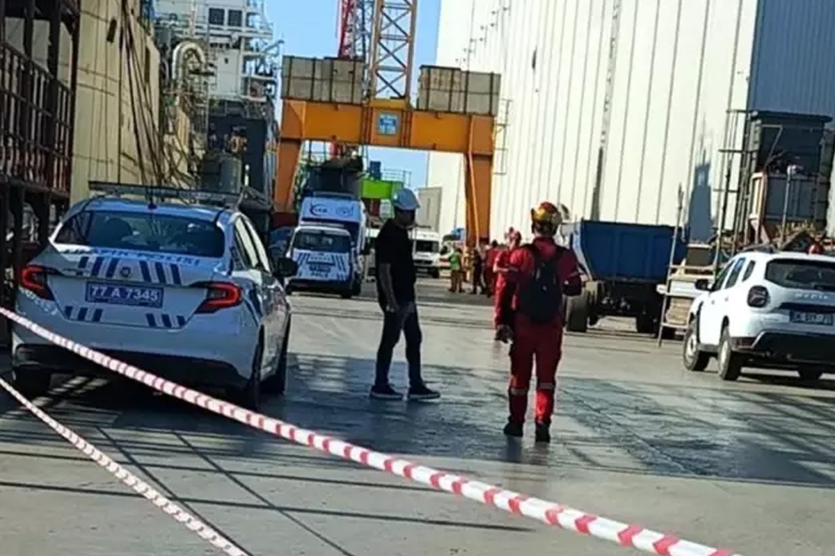 [BELEDIYE · Yalova · Altınova] Yalova'da tersanede vinç kazası! 22 yaşındaki işçi hayatını kaybetti