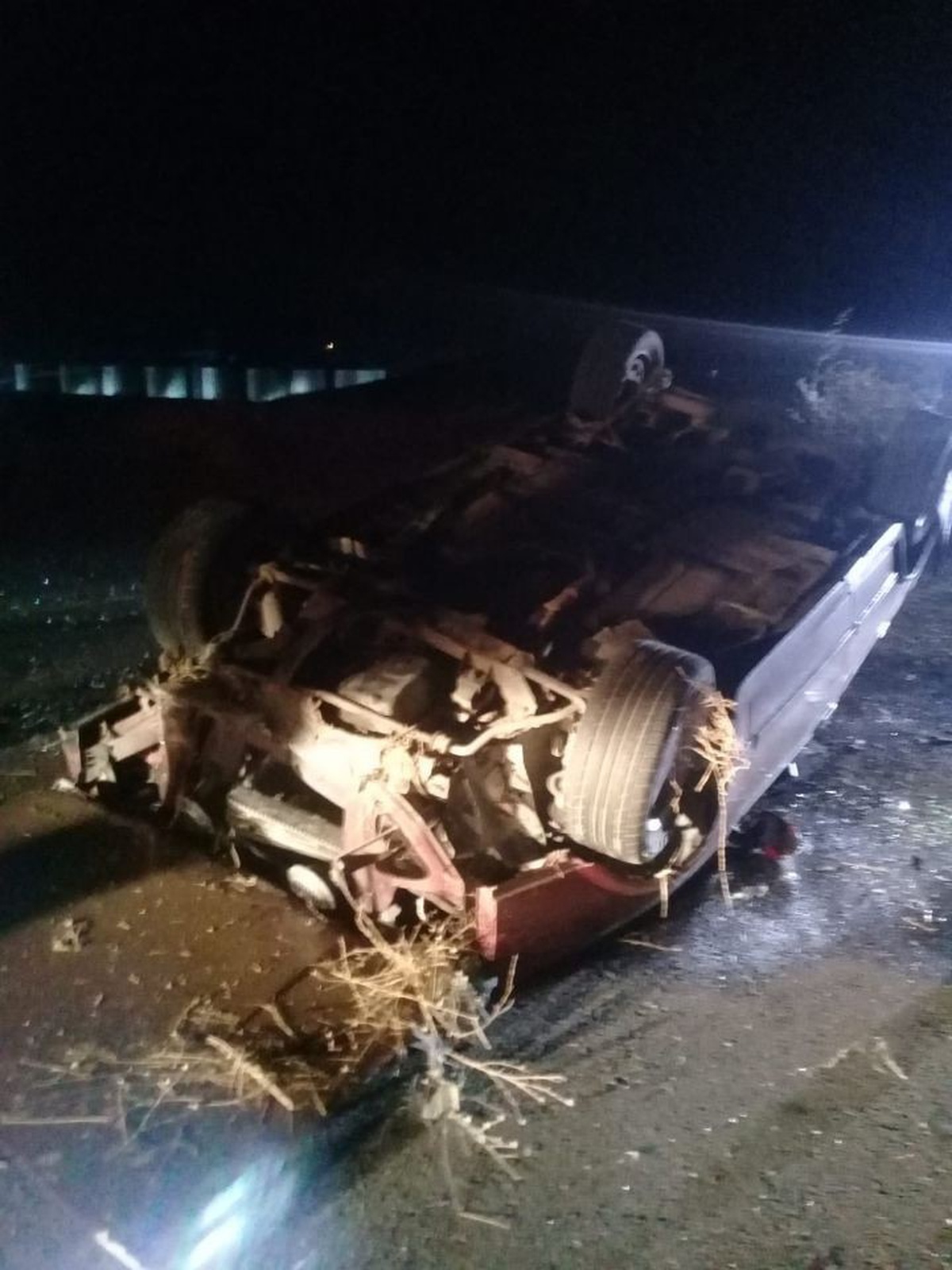 Polatlı'da iki ayrı trafik kazasında takla atan otomobillerde 5 kişi yaralandı