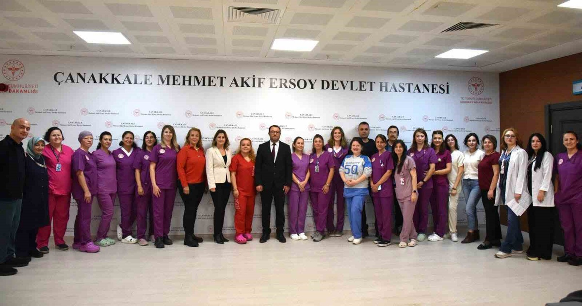 Çanakkale’de sezeryan oranları düşük olan Devlet Hastanesi’ne teşekkür
