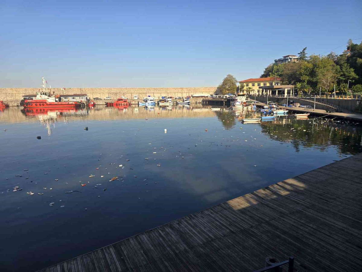 [BELEDIYE · Zonguldak] Zonguldak Limanı çevresinde biriken atıklar çevre kirliliğini gözler önüne serdi