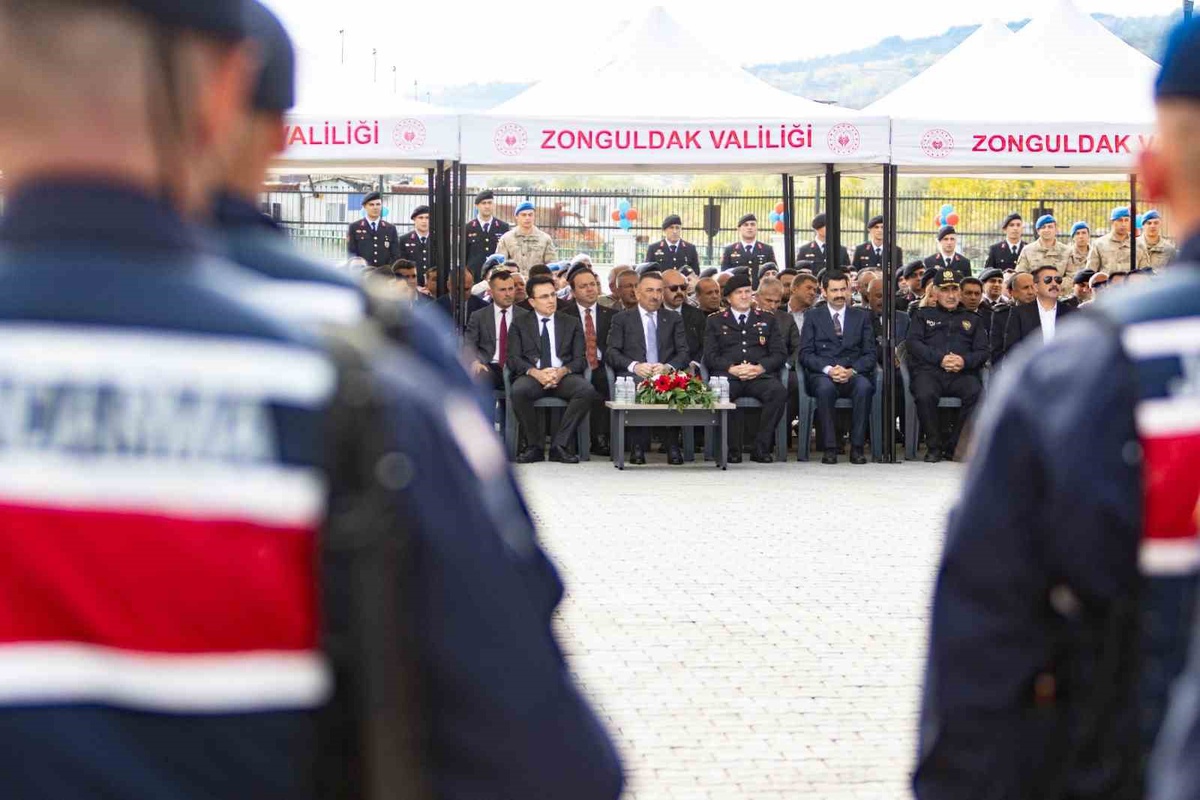 Zonguldak Çaydeğirmeni Jandarma Karakolu Yeni Hizmet Binası Törenle Açıldı