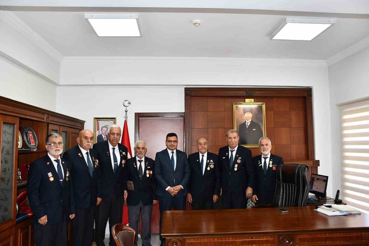 [YEREL / KAMU · Zonguldak · Alaplı] Kıbrıs Gazilerinden Kaymakam Köksal’a Ziyaret