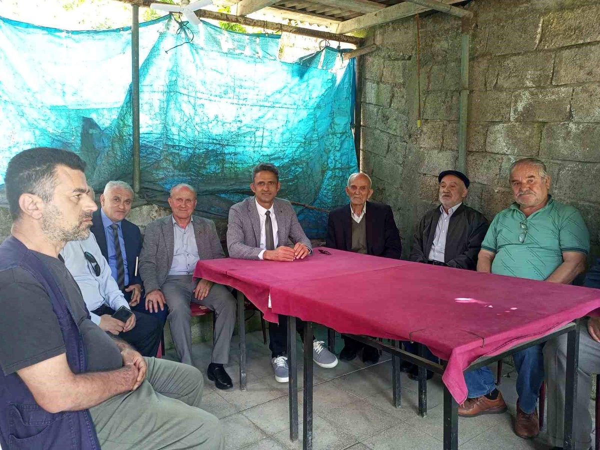 [YEREL / KAMU · Zonguldak · Çaycuma] Kaymakam Kaya, Çaycuma Köylerini Ziyaret Etti