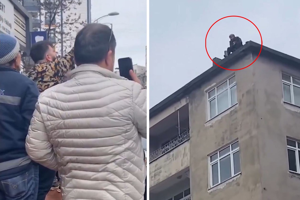 [YEREL / KAMU · Zonguldak · Ereğli] İntihar için çatıya çıkan babanın isteği duyanları kahretti