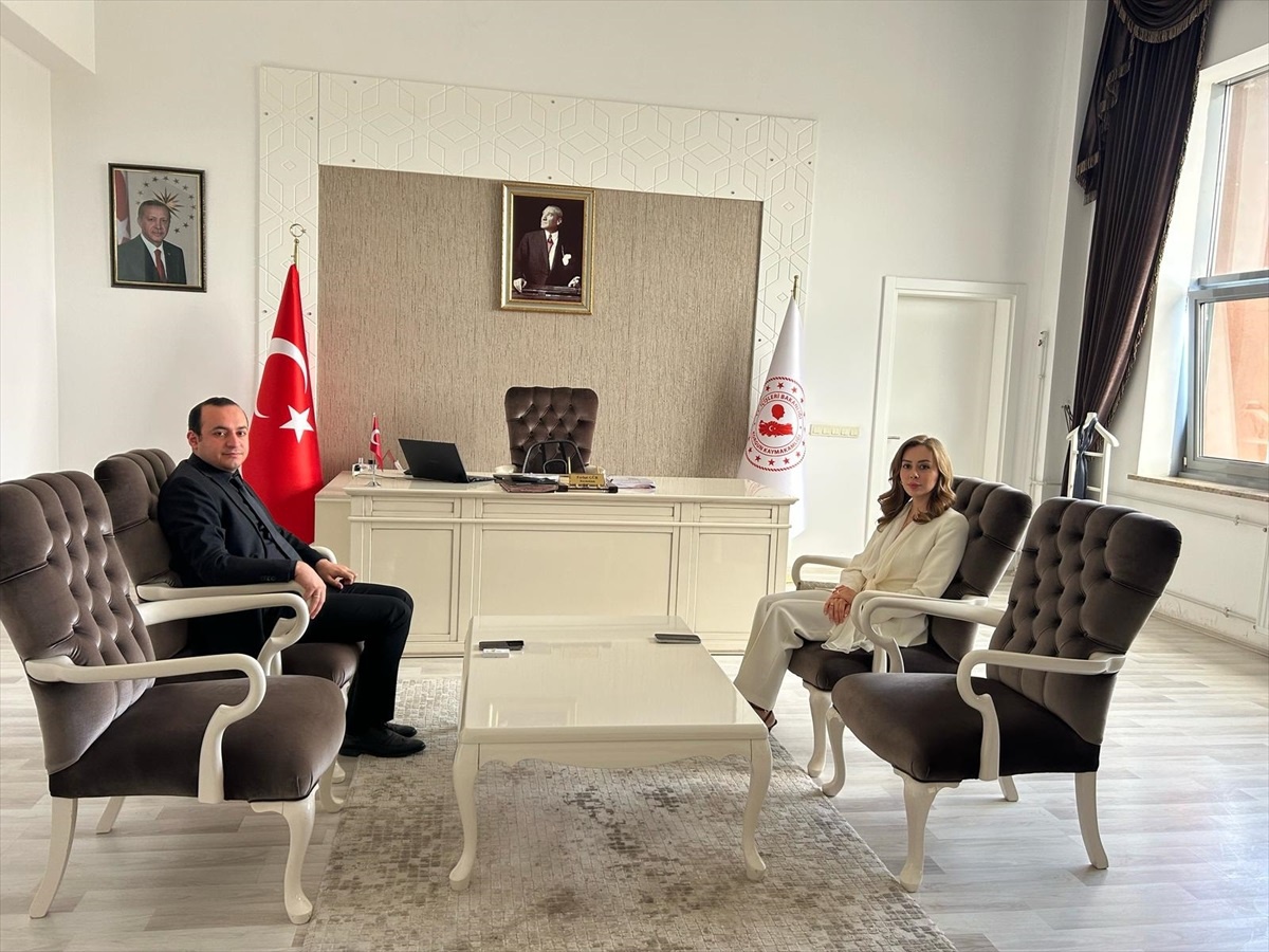 [YEREL / KAMU · Zonguldak · Gökçebey] Gökçebey Kaymakamı Kahraman Şıktaş, Korgun Kaymakamını Gür'ü ziyaret etti