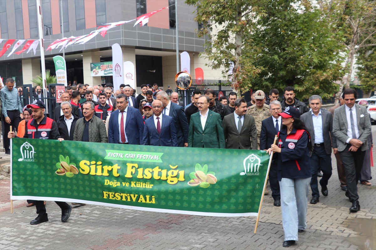 [BELEDIYE · Siirt] Siirt'te fıstık festivali düzenlendi, bu yıl yaklaşık 32 bin ton rekolte bekleniyor
