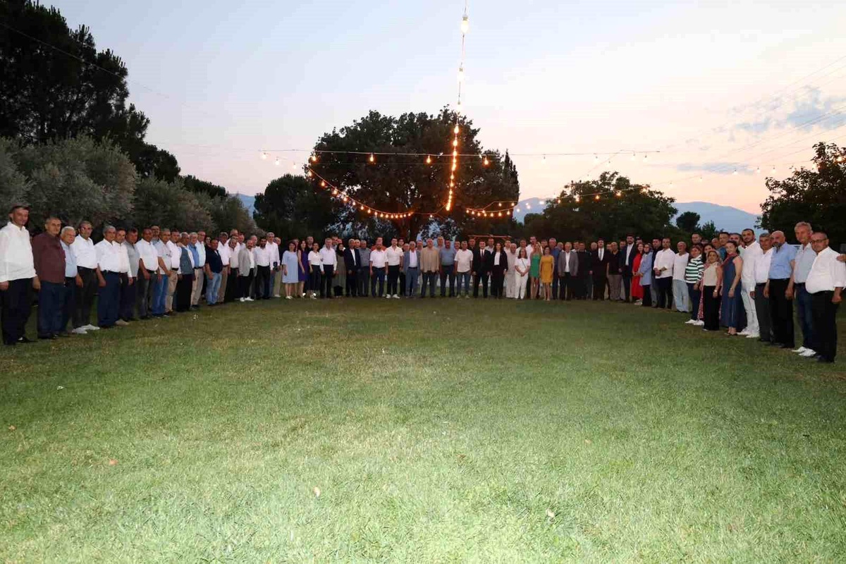 [BELEDIYE · Siirt · Baykan] Karacasu Kaymakamı Mehmet Gündoğdu'ya veda yemeği