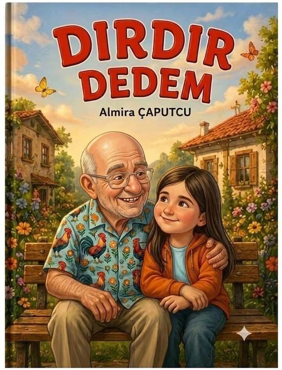 Denizli'de 8 yaşındaki Almira Çaputçu'nun kitabı 'Dırdır Dede' okuyucularla buluştu