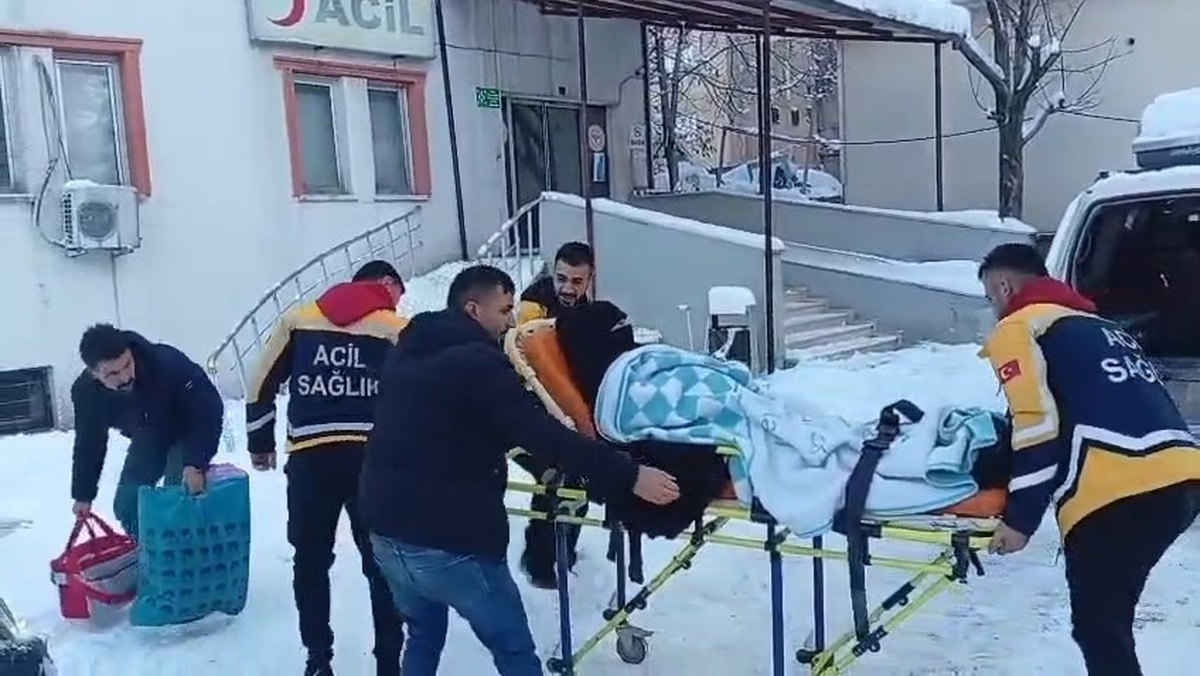 [YEREL / KAMU · Siirt · Pervari] Sancısı tutan hamile kadın için ekipler seferber oldu