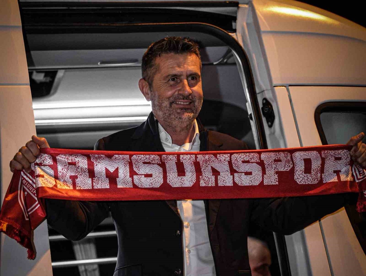 [BELEDIYE · Samsun] 5 mağlubiyet sonrası Samsunspor'un yeni hocası Nenad Bjelica şehre geldi