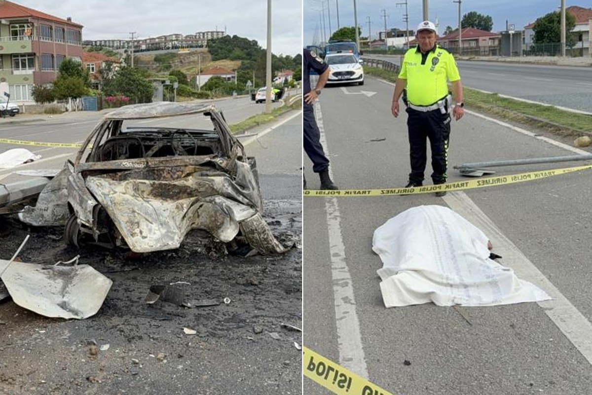 [BELEDIYE · Samsun · 19 Mayıs] Refakatçi olarak hastaneye giderken feci son