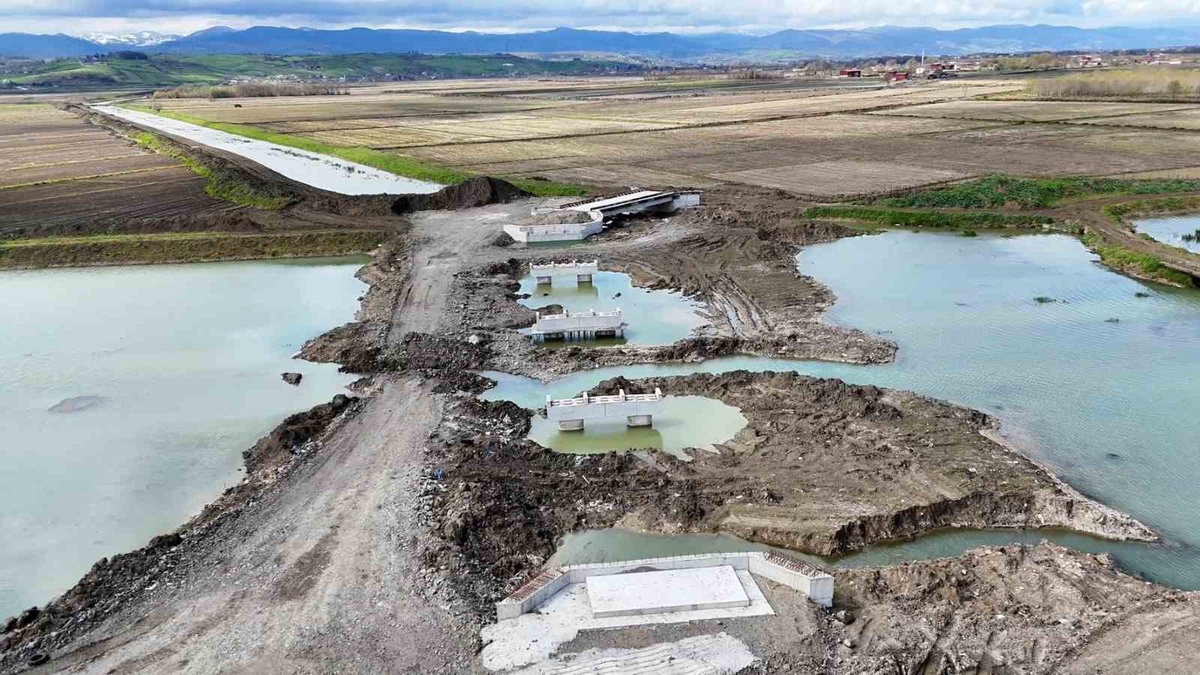 [BELEDIYE · Samsun · Alaçam] Bafra Ovası Sulaması 2. Kısım İkmal Projesi'nde Yüzde 22 Tamamlandı