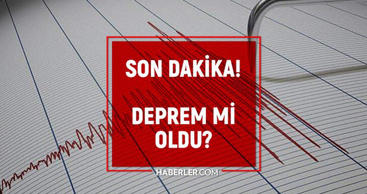 SON DEPREMLER! 16 Ekim deprem mi oldu, ne zaman, kaç büyüklüğünde oldu?